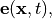 \VField{e} (\pvec{x}, t),